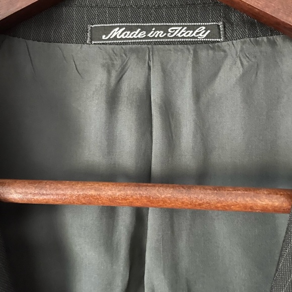 Armani Collezioni Men’sWool Blazer46 IT/36 US Made in ItalyPinstripe Classic Fit - Picture 3 of 11